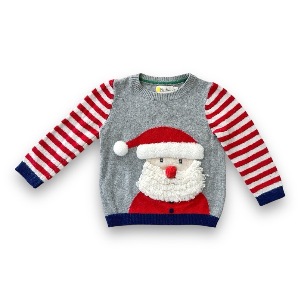 Mini Boden | Toddler Santa Sweater (5-6 yrs) 🎅🏻